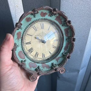 Teal clock